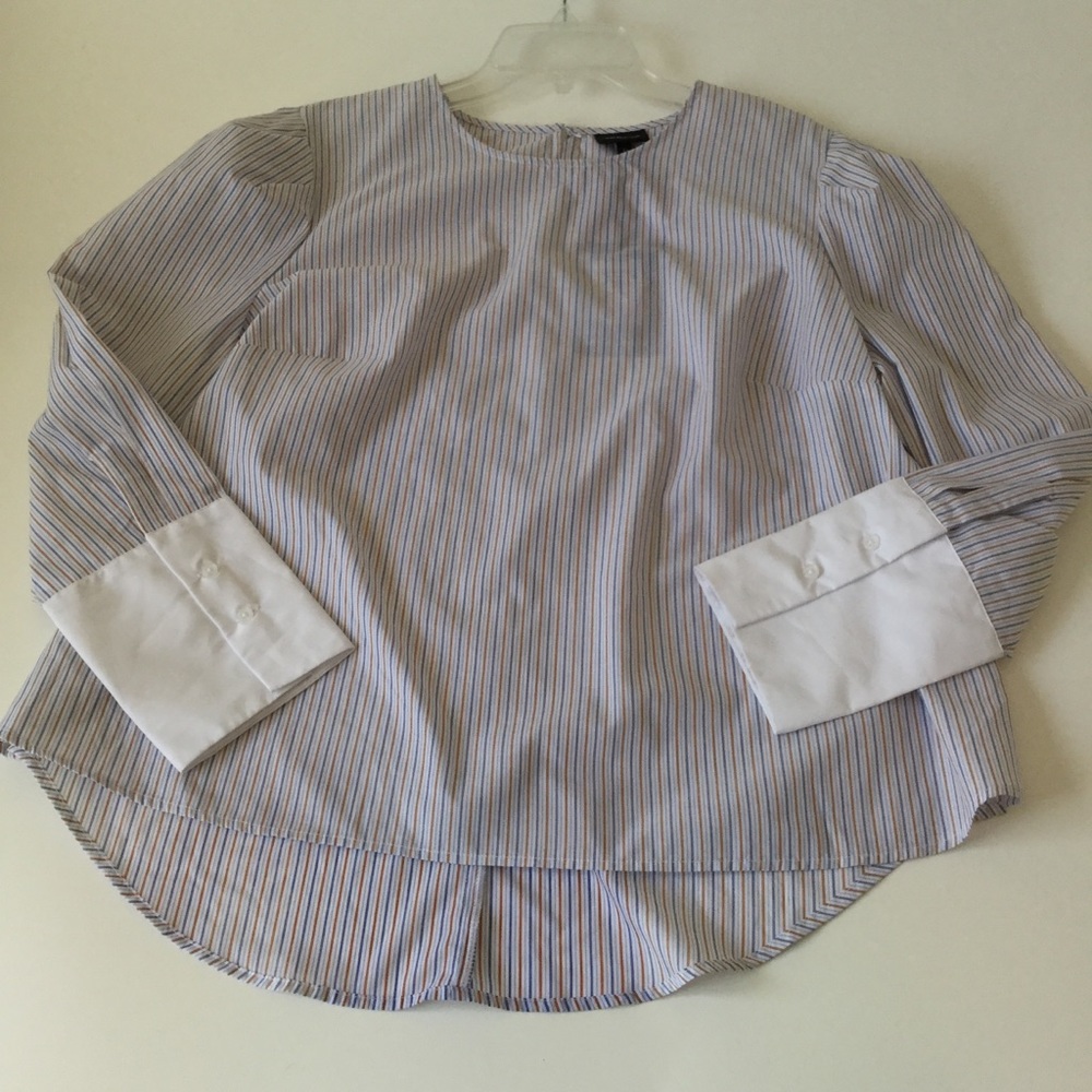 SALE 2/$20 Who What Wear Top Blue French Cuff